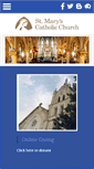 Mobile Screenshot of church.stmarysfbg.com
